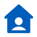 person in home icon