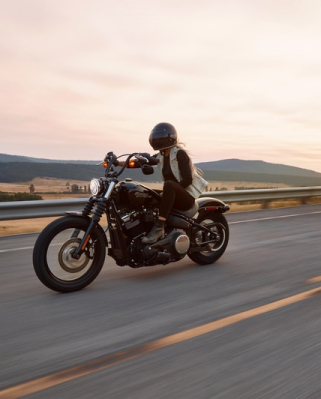 motorcycle on a road